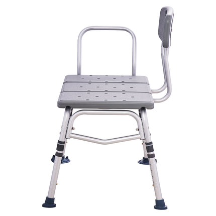 Tub Transfer Bench, Adjustable Height, 400 lb Capacity