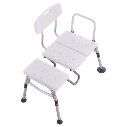Tub Transfer Bench – Adjustable Height, U-Guard, 400 lb