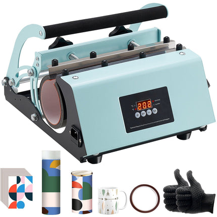 Tumbler Heat Press Machine, 11-30 oz, Touchscreen Control