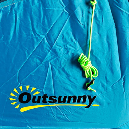 Tunelový stan pro 4 osoby – UV ochrana, 2 kabiny, vodotěsný