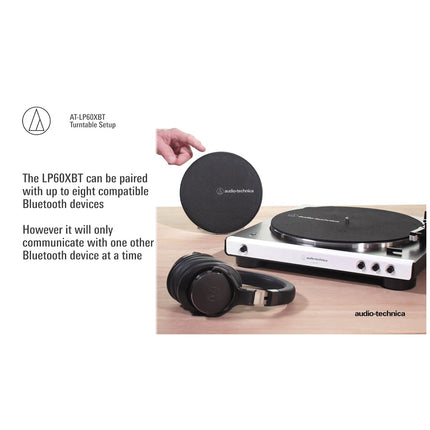 Gramofon s Bluetooth, černá
