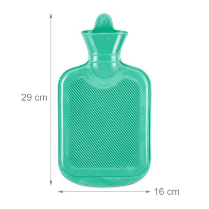 Termofor 1L, nepropustný, úleva od bolesti, tyrkysová