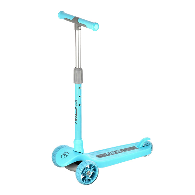 Turquoise Kick Scooter, Verstelbare Hoogte, Lichtgewicht