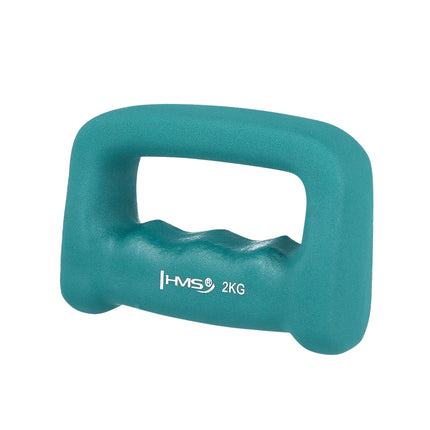 Neoprenová činka 2.0 kg, tyrkysová