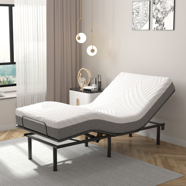 Twin XL Adjustable Bed Mattress, 20cm Gel Memory Foam