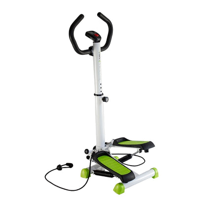 Twist stepper se sloupkem a lany, kompaktní fitness vybavení