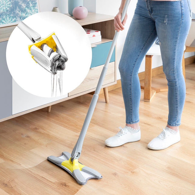 Samoždímací mop z mikrovlákna Type X Twop InnovaGoods