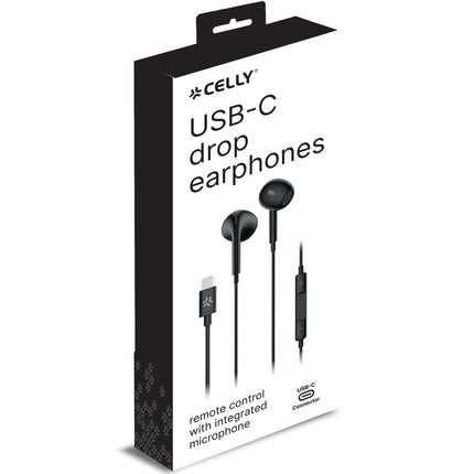 Stereo náhlavní souprava UP1300 Drop USB-C, černá