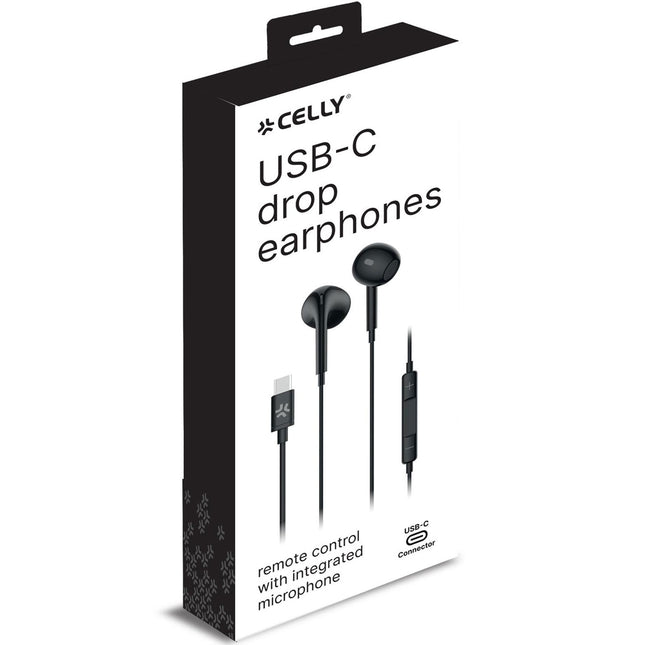 Stereo náhlavní souprava UP1300 Drop USB-C, černá