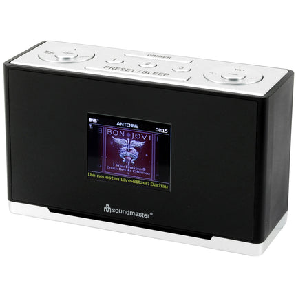 Rádio UR240SW DAB+/FM s rychlou volbou a funkcí radiobudíku