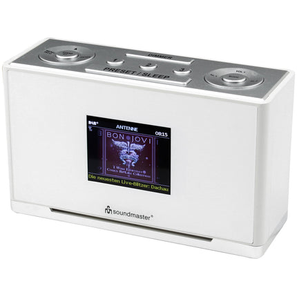Rádio UR240SW DAB+/FM s rychlou volbou a funkcí radiobudíku