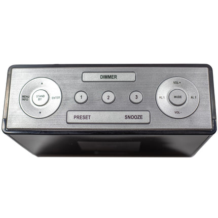 Rádio UR240SW DAB+/FM s rychlou volbou a funkcí radiobudíku