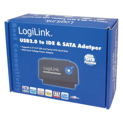 Adaptér USB 2.0 -> SATA + IDE 3.5/3.2