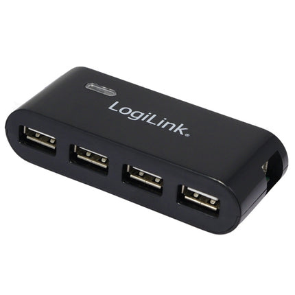 USB 2.0 rozbočovač 4portový, černá