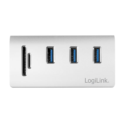 USB3.0 rozbočovač 3 porty + čtečka paměťových karet