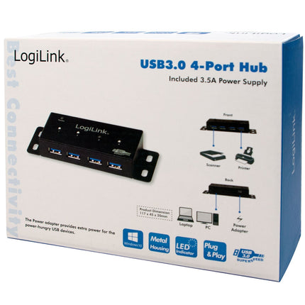 USB 3.0 rozbočovač 4 porty