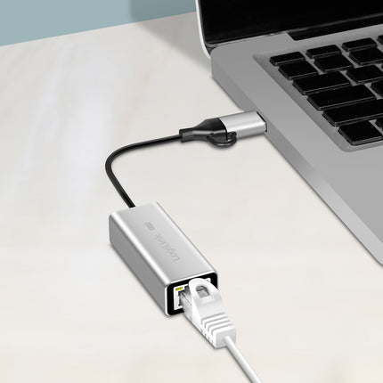 USB-A/USB-C -> 2.5 Gigabit síťový adaptér RJ45