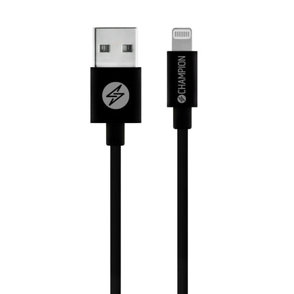 Kabel USB-A na Lightning 1m, černá