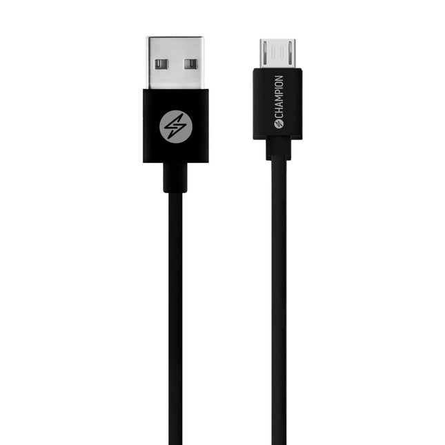 Kabel USB-A na Micro-USB 1m, černá