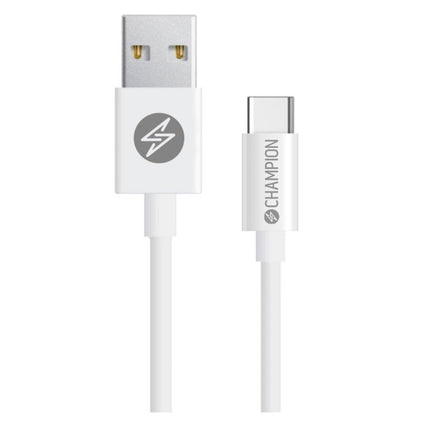 Kabel USB-A na USB-C 1m, bílá