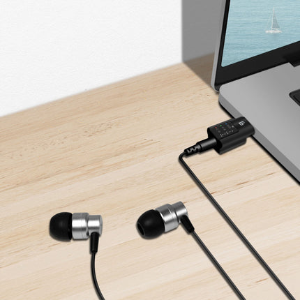 USB-C 3.5mm audio adaptér s DAC a EQ