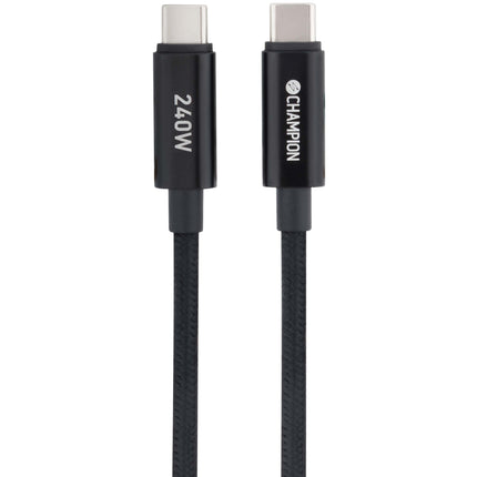 Kabel USB-C 240W 1m, černá