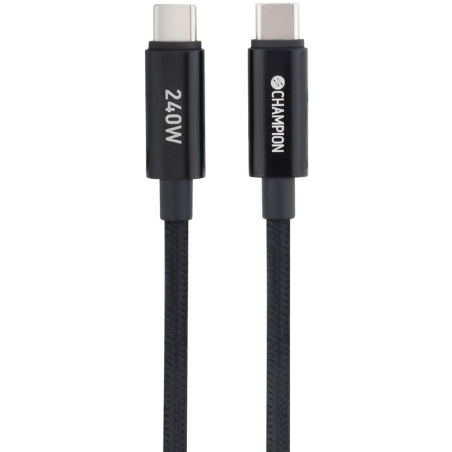 Kabel USB-C 240W 1m, černá