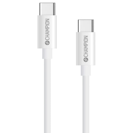 Kabel USB-C 60W 1m, bílá
