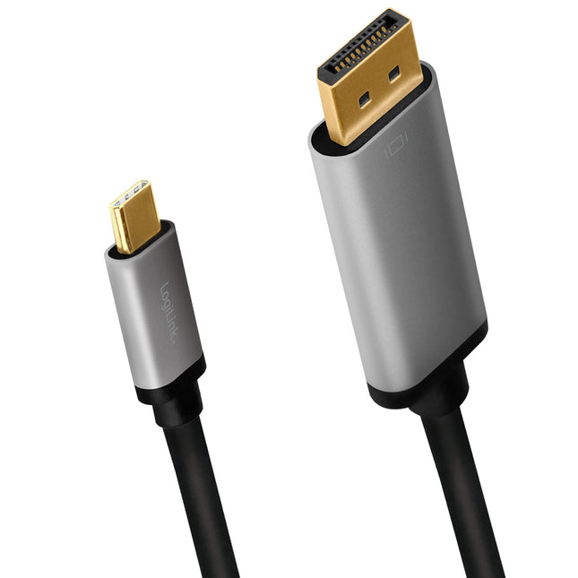 USB-C -> DisplayPort 4K/60Hz hliník 1.8m