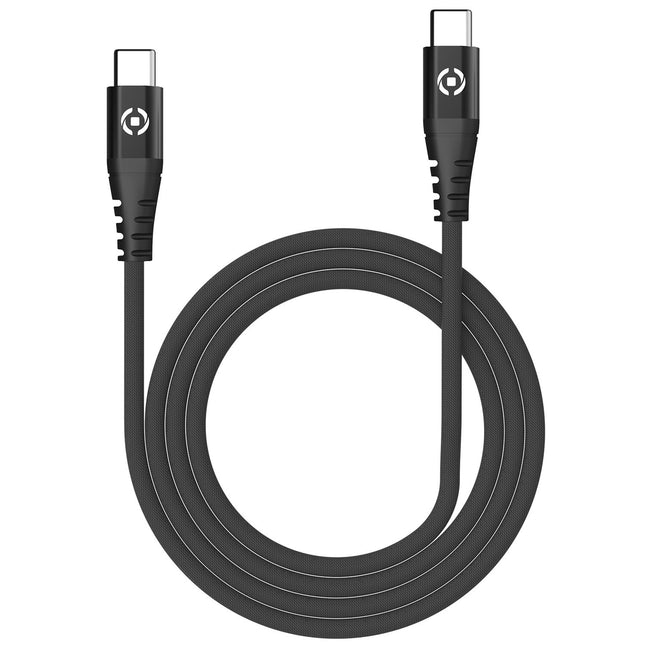 Kabel USB-C - USB-C nylonový USB-PD 60W 1m