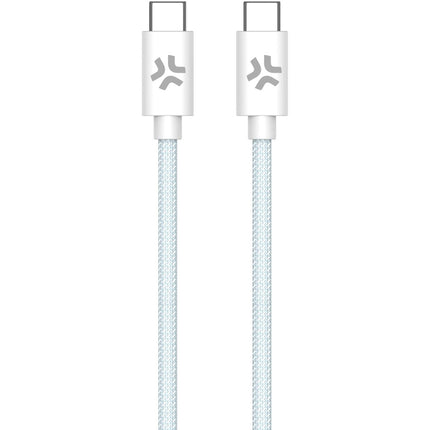 Kabel USB-C - USB-C 60W 1.5 m, světle modrá
