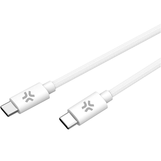 Kabel USB-C - USB-C 60W 1.5 m, bílá