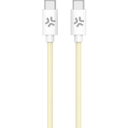 Kabel USB-C - USB-C 60W 1.5 m, žlutá