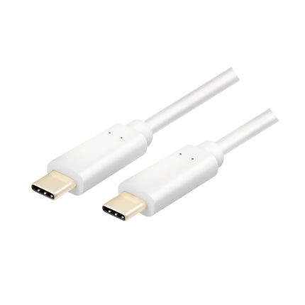 Kabel USB-C - USB-C USB 3.2 Gen2x1 60W 1m, bílá