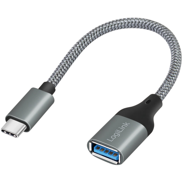USB-C samec na USB-A samice OTG 15W 0.15m