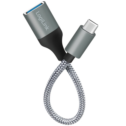 USB-C samec na USB-A samice OTG 15W 0.15m