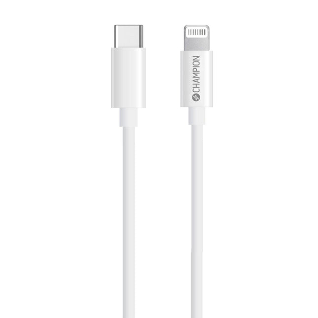 Kabel USB-C na Lightning 1m, bílá