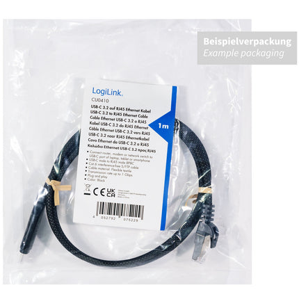 Kabel USB-C na RJ45 Ethernet, 1 Gbps, délka 1m