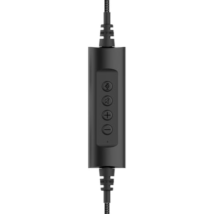 USB headset s ENC, nastavitelný mikrofon, USB-C/USB-A