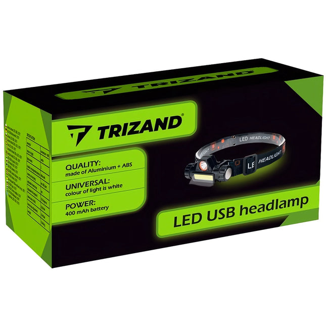 USB LED čelovka L18371