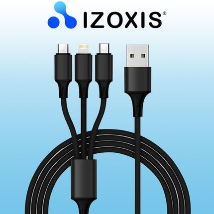 USB kabel 3v1 Izoxis 22194