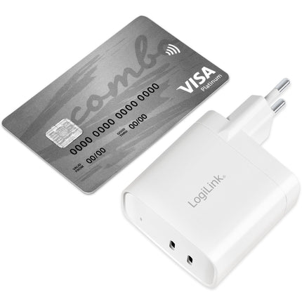 USB nabíječka 2 x USB-C PD 65W GaN