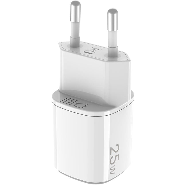USB nabíječka GaN 1 x USB-A + 1 x USB-C PD 25W
