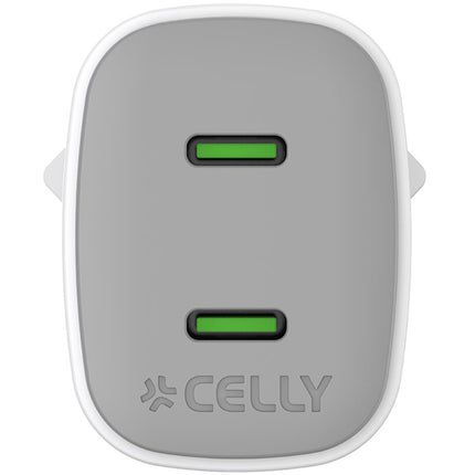 USB nabíječka GaN 2 x USB-C PD 45W
