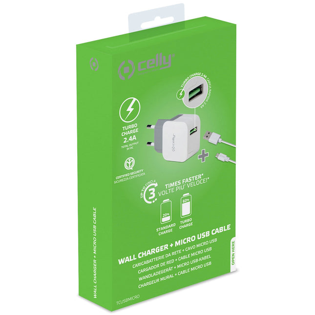 USB nabíječka MicroUSB 2.4A