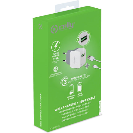 USB nabíječka USB-C 2.4A