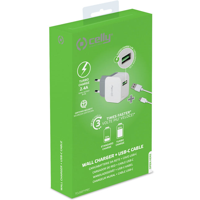USB nabíječka USB-C 2.4A