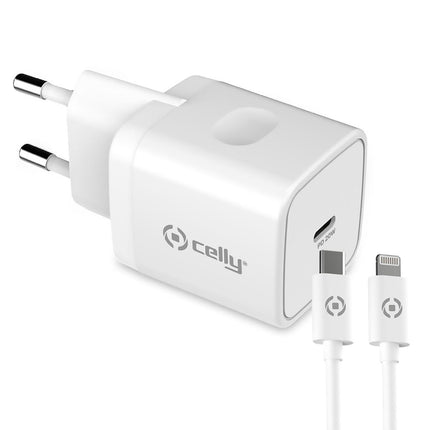 USB nabíječka USB-C PD 20W + Lightning kabel