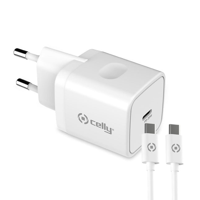 USB nabíječka USB-C PD 20W + USB-C kabel