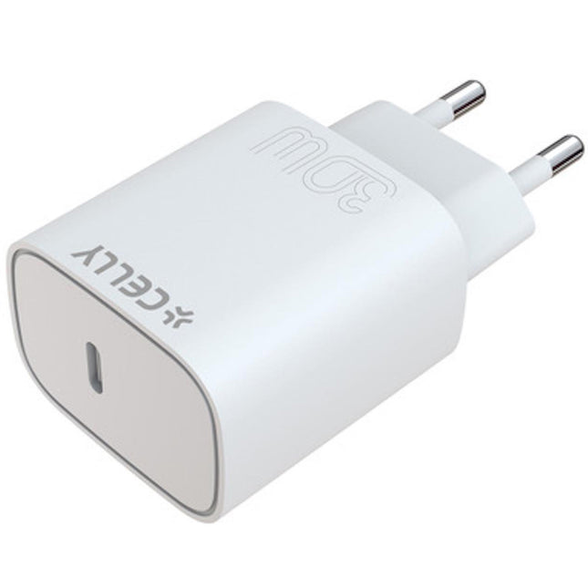 USB nabíječka USB-C PD 30W, bílá